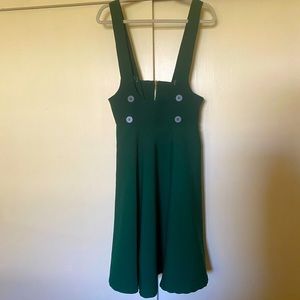 Suspender Dress with Pockets
